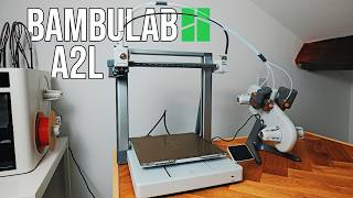 BambuLab A2L Unboxing + Setup