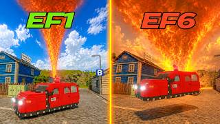 FIRE TORNADO Level vs TORNADO VEHICLES #2 | Teardown
