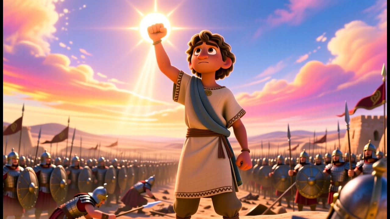 A Brave Heart of Joshua 💪 | Kids Worship Song About Faith & Courage ⚔️ | Christian Song for Kids