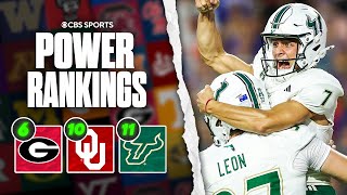College Football Week 3 Power Rankings: Oklahoma cracks Top 10, Is USF a Top 5 team?