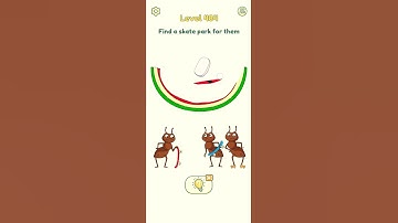 DOP2: DELETE ONE PART level 484 solution and answer gameplay #dop #short #dop2 #shortvideo #tiktok