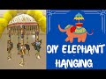 Diy elephant hanging| best out of waste| Diwali decoration | Diwali special| craft |