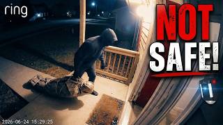 He Dragged a Mysterious Bundle to My Door! (Caught on Ring Doorbell)