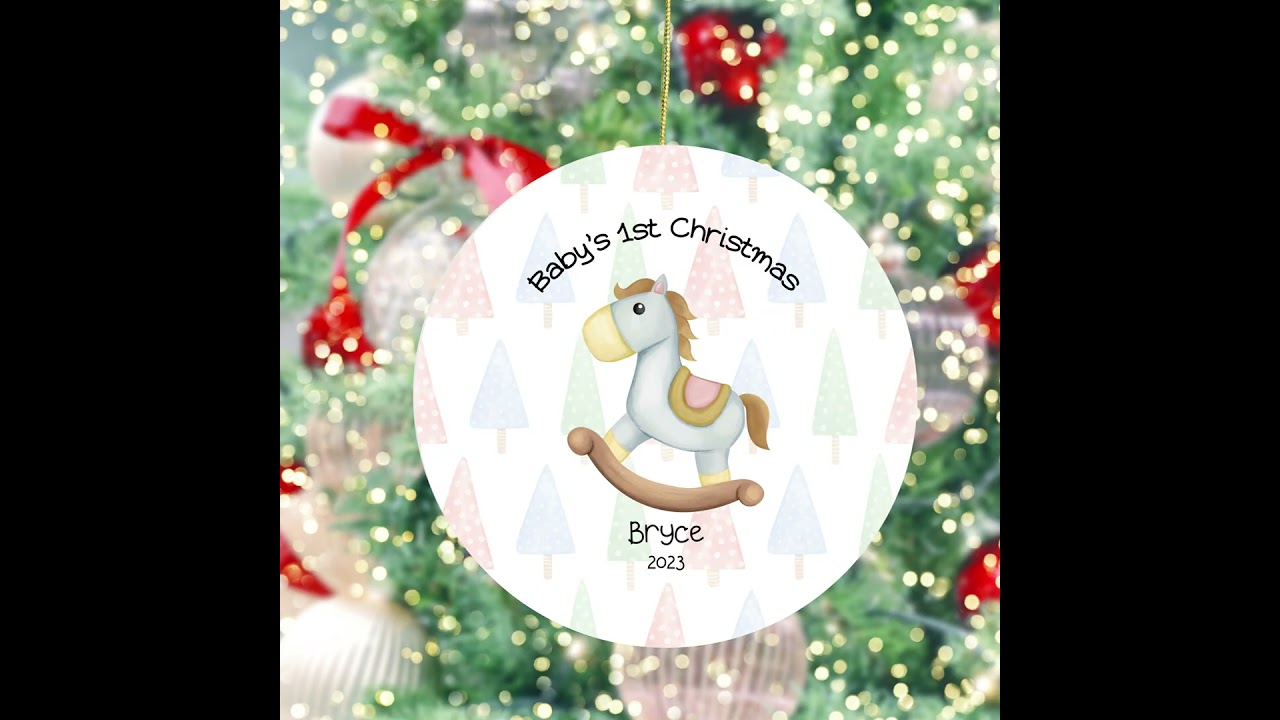 Baby's First Christmas Ornament