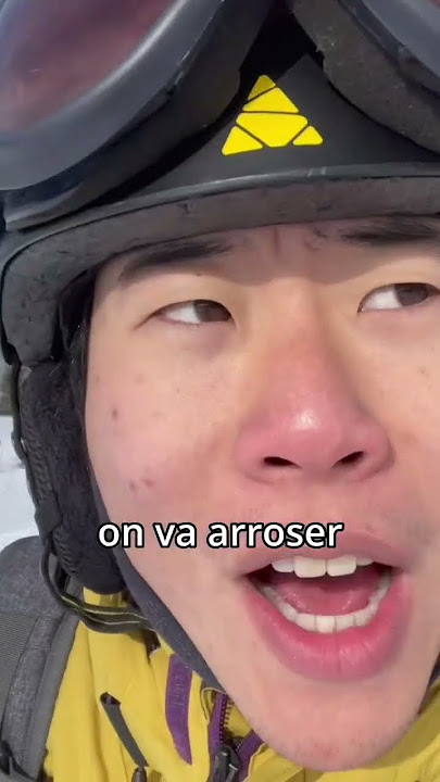 Quand y’a pas de toilettes au ski #chinois #comedy #ski #shorts