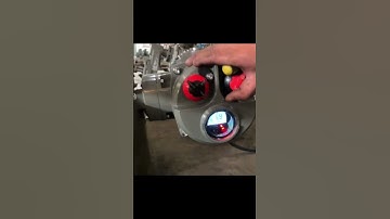 JUDU Commissioning the 12” High Performance Butterfly Valve with Electric Actuator