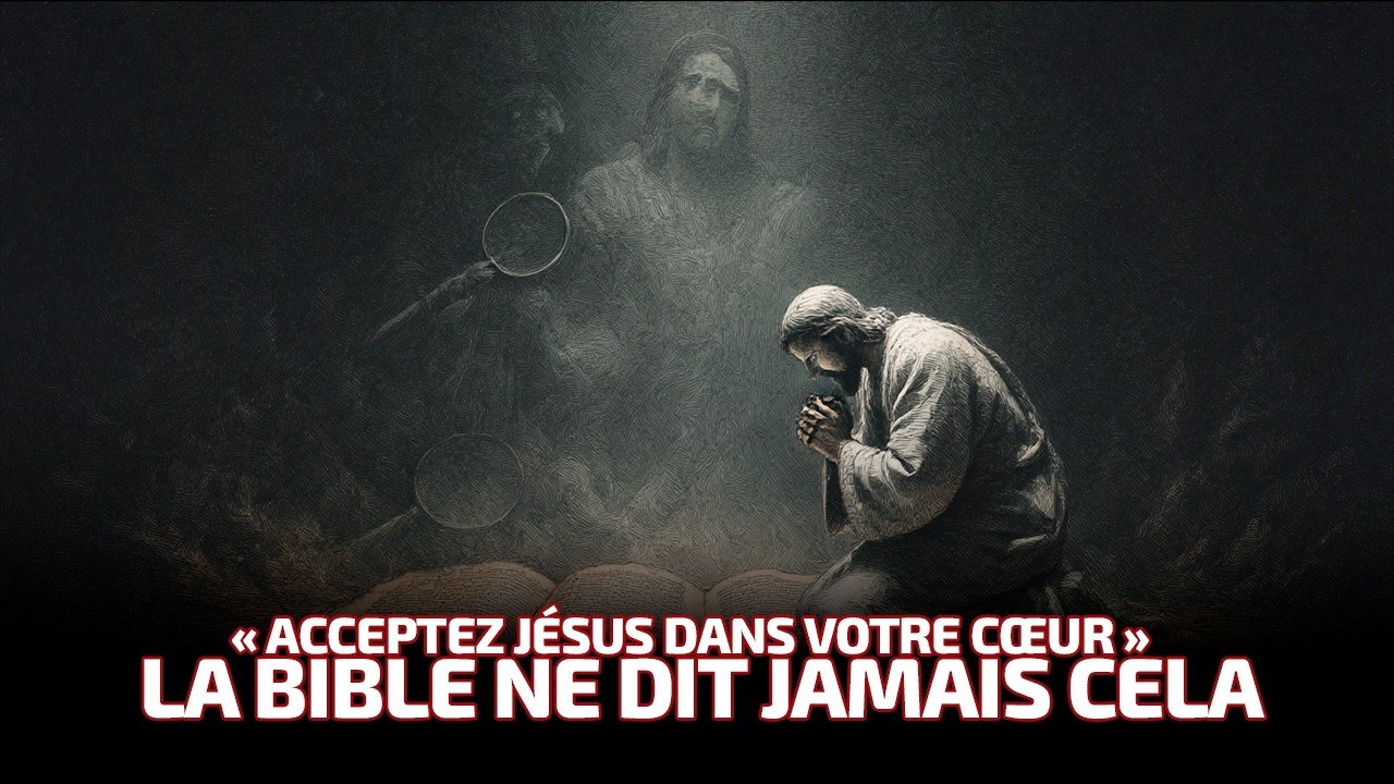 « ACCEPTEZ JÉSUS DANS VOTRE CŒUR » — LA BIBLE NE DIT JAMAIS CELA