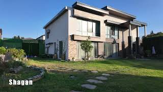 Shaganda 12 sotda 5 otaqli shexsi tikilli modern villa satilir #bagimaz #villa