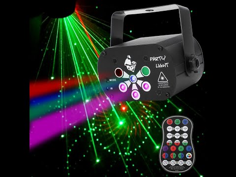 Led Rgb Laser Stage Light Projector Dj Disco Ktv Show Party Lighting