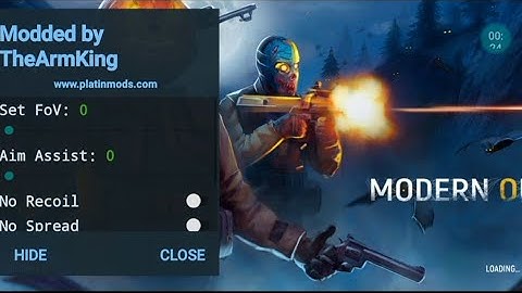 MODERN OPS | MOD MENU | 2024 |