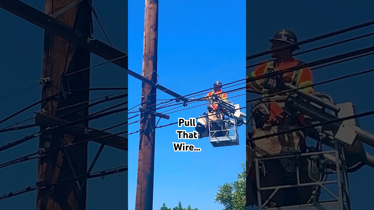 Rule 28 - Real Life Thor Drags 2000ft of line… 40 Lineman Die every year doing this!!! #electric