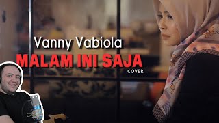 REACTION: VANNY VABIOLA - MALAM INI SAJA | Lagu Ambon Terbaru