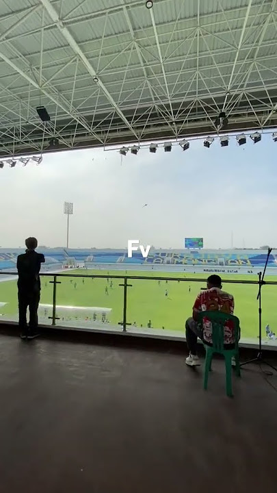 Terbaru view VVIP Stadion Surajaya Lamongan #renovasi #stadion #persela #lamongan #pupr
