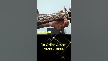 Rabab Lesson | Up & Down Strokes Practice | Stroke Technique | Online Classes+91-9855780112