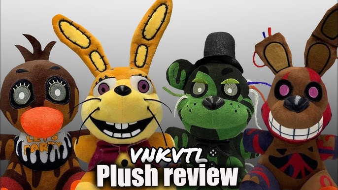 VNKVTL FNAF Glitchtrap Plush Review 