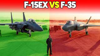 F-15EX vs F-35: Cuál Elegirías si Tuvieras que GANAR una Guerra Mañana