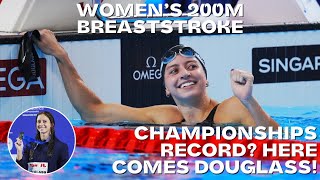 Kate Dougl Shatters 200M Breaststroke Record With Epic Swim