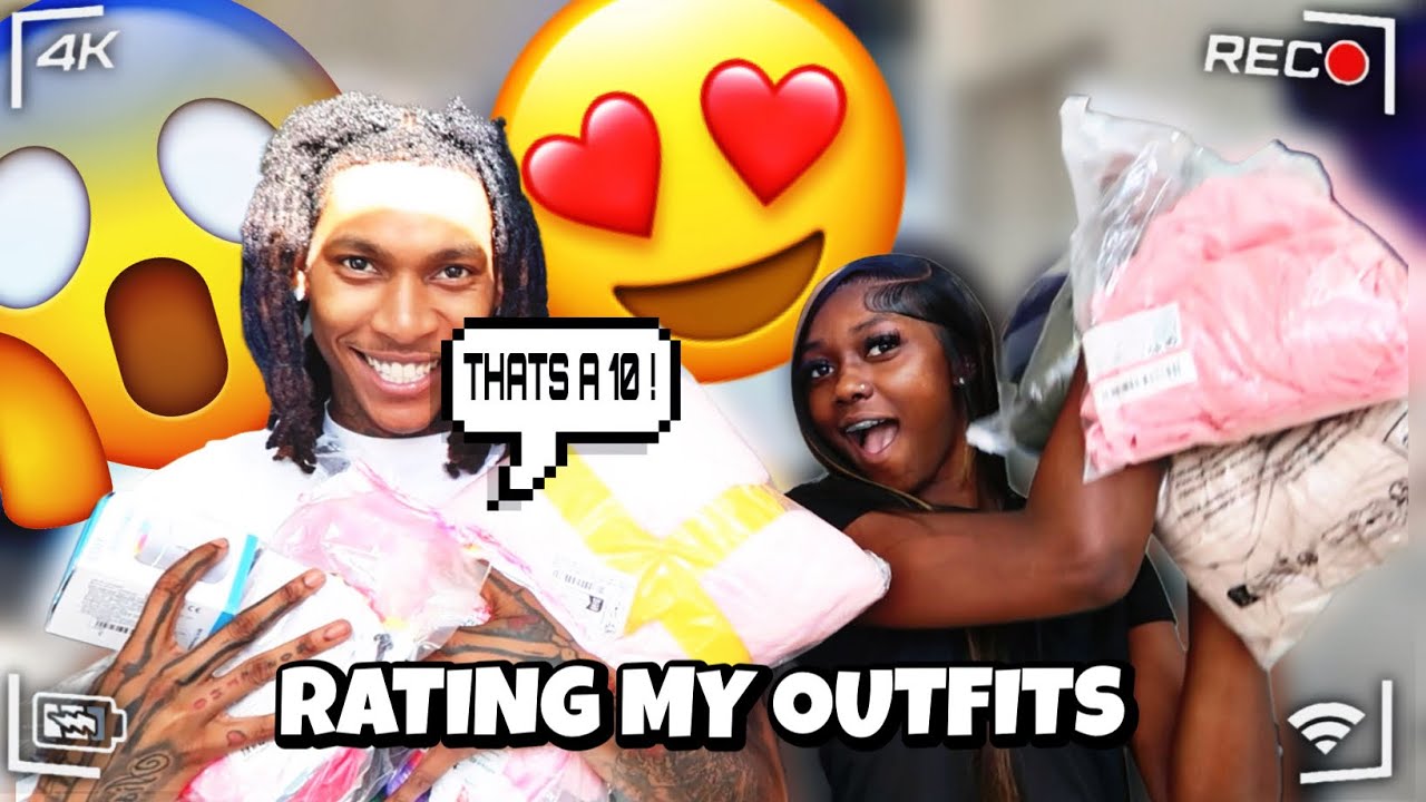 LETTING HIM  RATE MY OUTFITS 😏 ** ALL 10s**