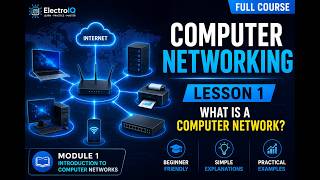 Computer Networking Tutorial for Beginners | Module 1 - Introduction to Computer Networks