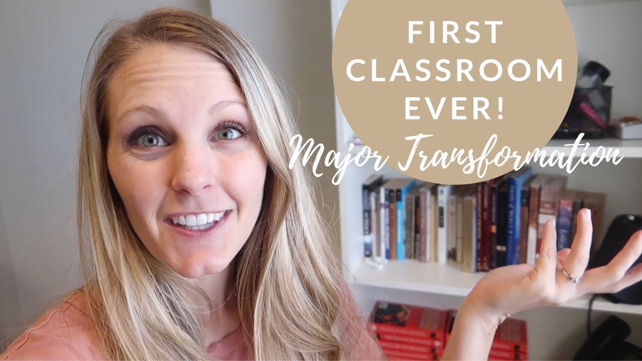 Middle School Classroom Set Up Episode 1 - Move In Day! First Year ...