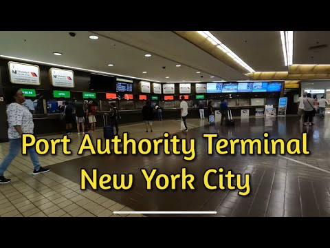 Vídeo: Guia do Terminal Rodoviário Port Authority em Nova York