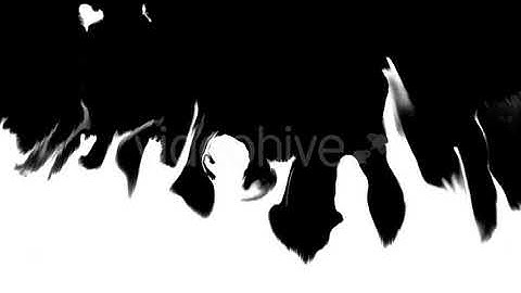 Ink Flowing From Top To Bottom on Wet Paper 07 | Stock Footage - Envato elements