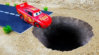 Rescue Lightning Mcqueen Cars And Speed Bumps Toy Car Story L Car Az