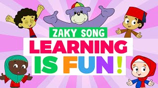 🤩 Learning is FUN! - Zaky Song🎈