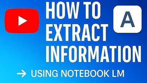Learn Faster: Use Notebook LM to Analyze YouTube Videos