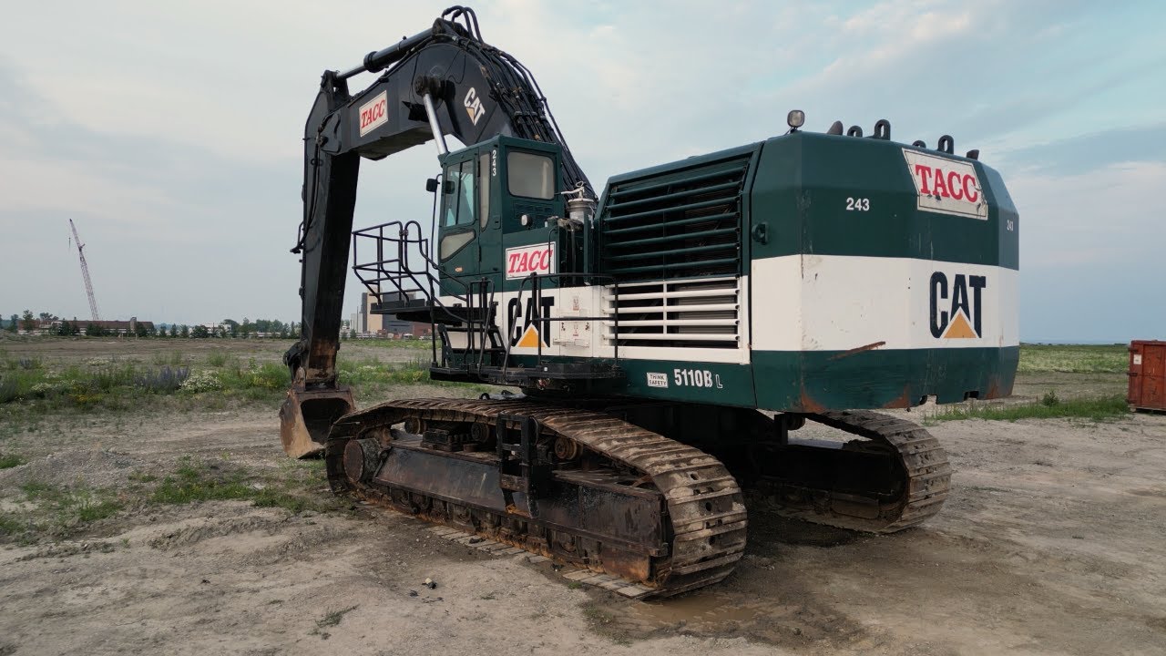 Cat 5110BL Excavator - YouTube