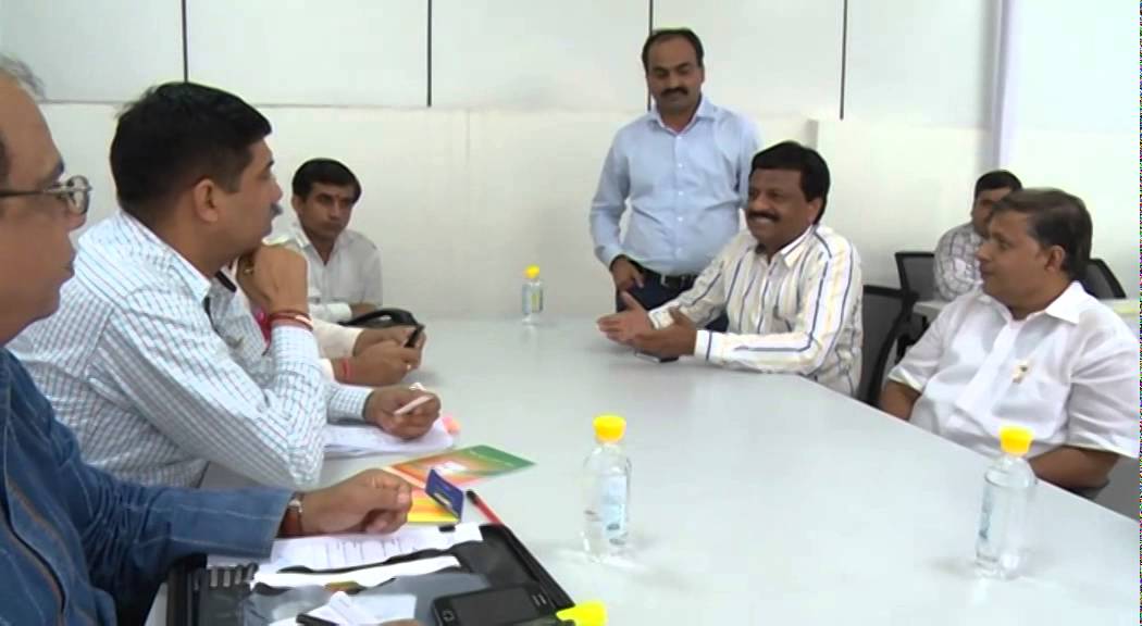 Shri Nihal Chand, MoS Chemical and fertilizers listening to the public grievances at BJP HQ