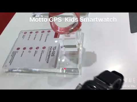 Motto GPS Kids Smartwatch overview at HK Fair Show