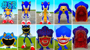 EVOLUTION OF ALL NEW FORGOTTEN SONIC SMILING CRITTERS POPPY PLAYTIME CHAPTER 3 In Garry
