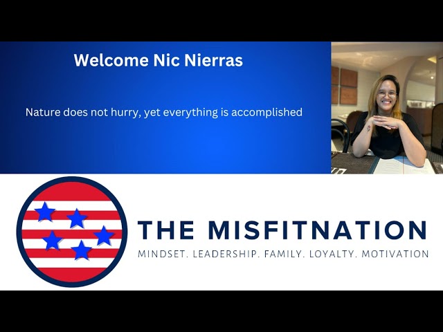 Nic Nierras From Chartered Accountant to Transformational Coach | The MisFitNation