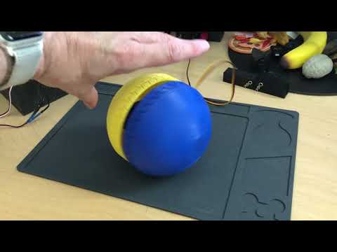 Robot Ball (IMU fixed heading)