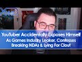 Youtuber dan allen gaming accidentally exposes himself as leaker confesses breaking ndas for clout