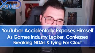Youtuber Dan Allen Gaming Accidentally Exposes Himself As Leaker Confesses Breaking Ndas For Clout