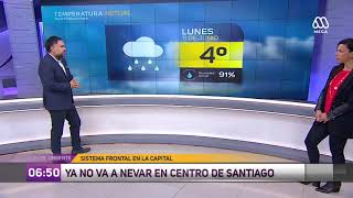 Semana fría en Santiago: Continuarán temperaturas bajo cero
