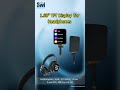 Example application using our 1.69" TFT module: a wireless headset interface for volume adjustment