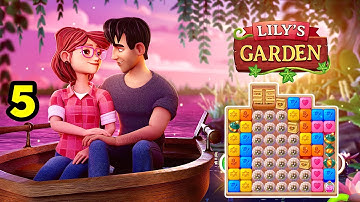 Its Mega Map. Lily’s Garden 🪴 Design & Match. Part 5. Gameplay Walkthrough (iOS, Android)
