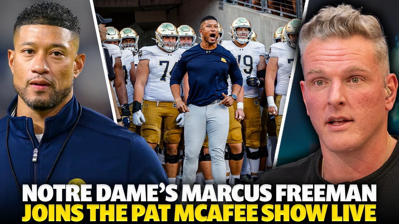 Notre Dame's Marcus Freeman Breaks Down Recruiting Strategy & Biggest Lesson As Irish's Head Coach