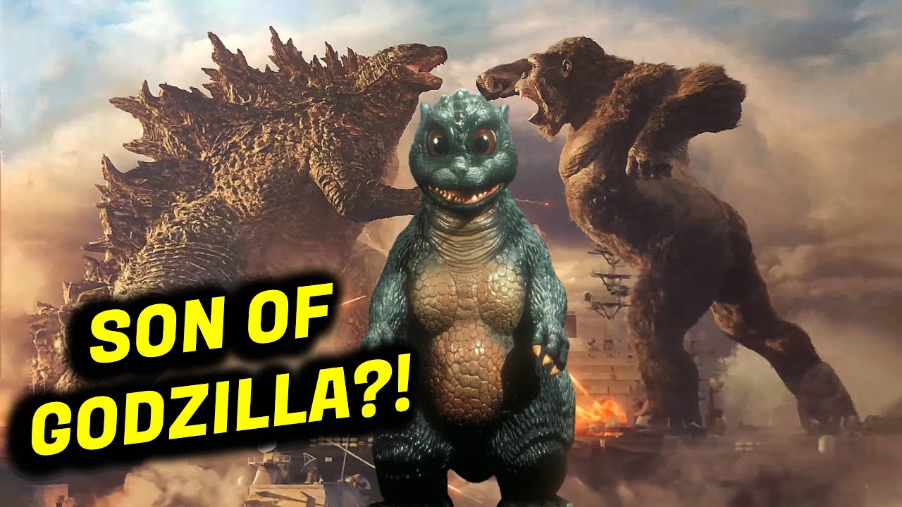 Godzilla and baby godzilla