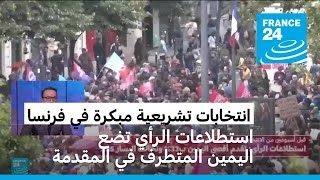 اليمين المتطرف يتصدر نوايا التصويت حسب استطلاعات الرأي في فرنسا