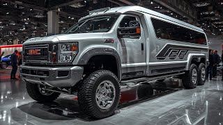 2026 Gmc Savana Bulldozer Motorhome Is A Rolling Tank You Can  In
