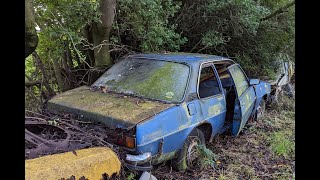 CAR GRAVEYARD WITH A SURPRISE FIND AT THE END