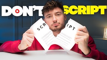 Stop Scripting Your Videos (Do This Instead)