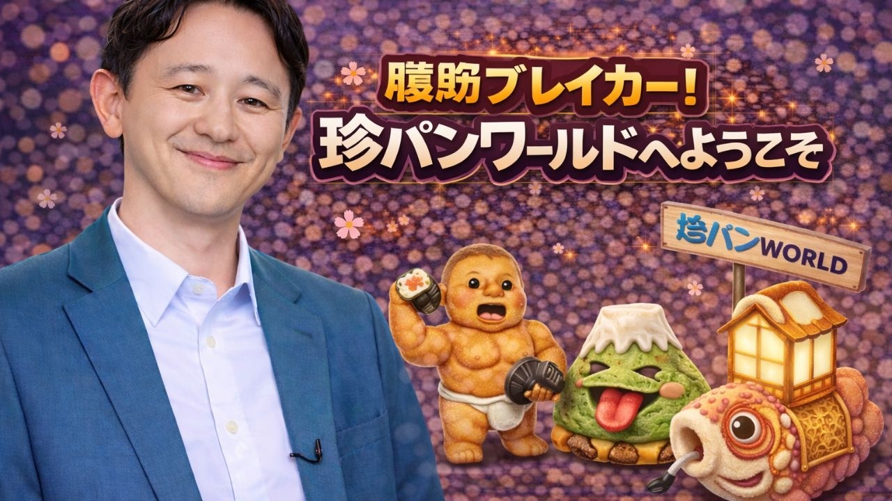 腹筋ブレイカー！珍パンワールドへようこそ