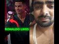 r😊naldo reaction #cr7 #football #viratkohli #shorts