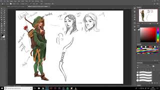 11/21 Attack — Character Design: Create Your Own RPG Heroine_ENG