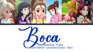 [애니 보이스캐스팅] BOCA | Color Coded Video (With Characters from: The Haunted House, Tobot, Monkart) @flowerings